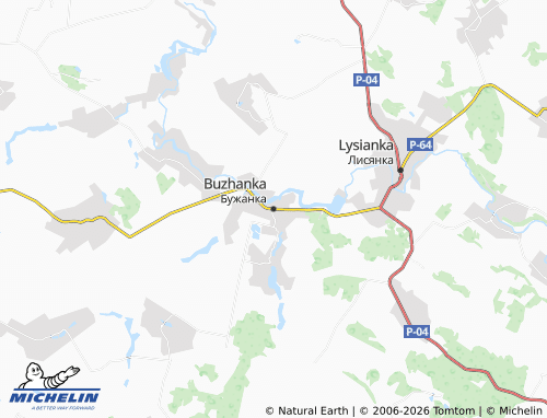 Mapa MICHELIN Buzhanka - ViaMichelin