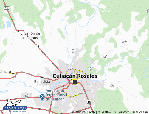 MICHELIN Los Mezcales map - ViaMichelin