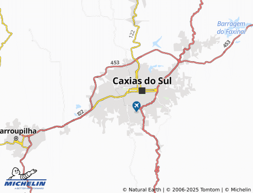 MICHELIN Floresta e Medianeira map - ViaMichelin