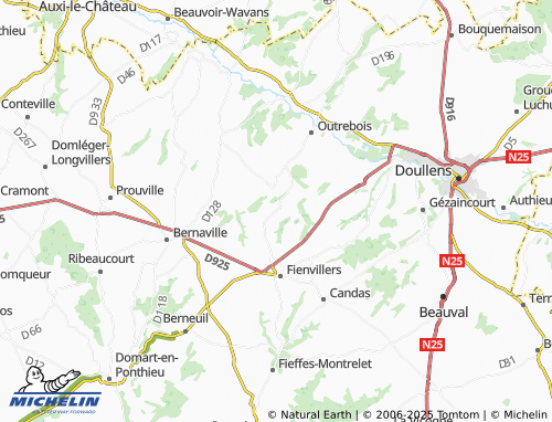 Carte MICHELIN Autheux - ViaMichelin