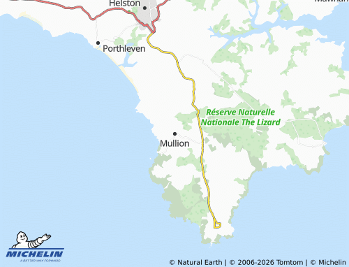 MICHELIN Mullion map - ViaMichelin