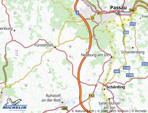 Carte MICHELIN Aubach - ViaMichelin