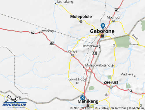 Mapa MICHELIN Southern - ViaMichelin