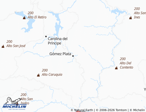 Carte MICHELIN Gómez Plata - ViaMichelin