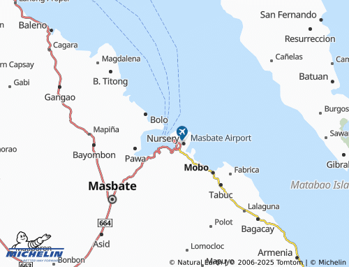 MICHELIN Espinosa map - ViaMichelin