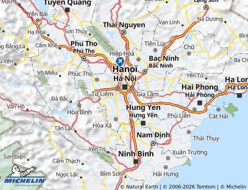Mapa MICHELIN Thanh Trì - ViaMichelin