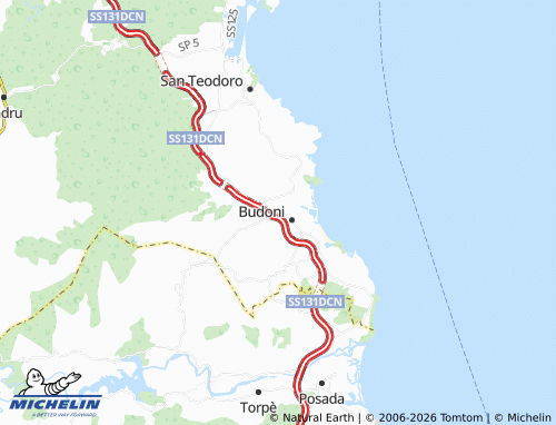 Mapa MICHELIN Ponte - ViaMichelin