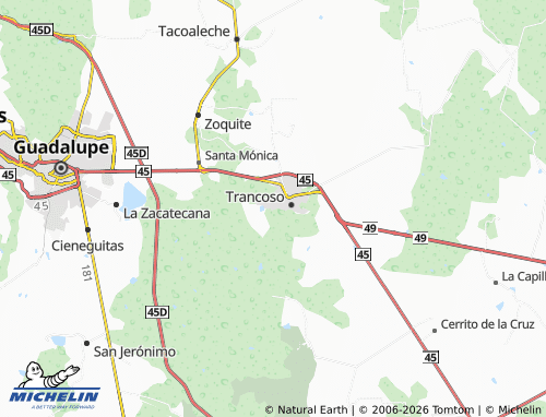 Mappa MICHELIN Divina Providencia - ViaMichelin