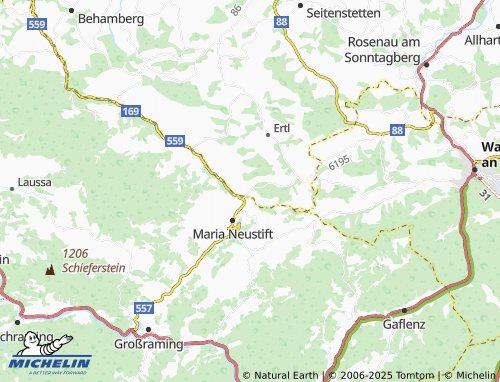 MICHELIN-Landkarte Hohenreith - ViaMichelin