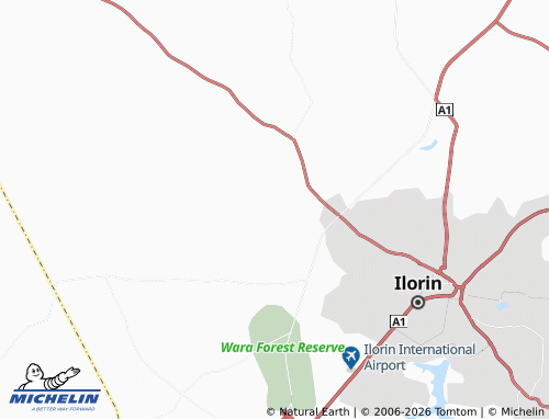 MICHELIN Apoya map - ViaMichelin