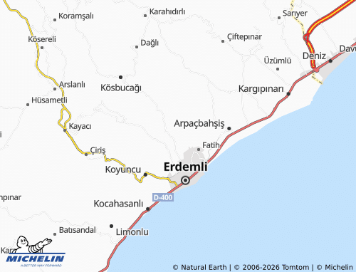 Mappa MICHELIN Barbaros - ViaMichelin