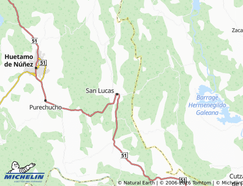 Mapa MICHELIN Las Rosas - ViaMichelin