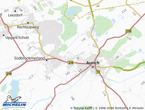 MICHELIN Tummelbusch map - ViaMichelin