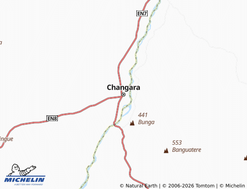 Mappa MICHELIN Changara - ViaMichelin