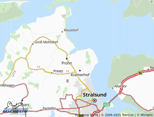 Mapa MICHELIN Groß Damitz - ViaMichelin