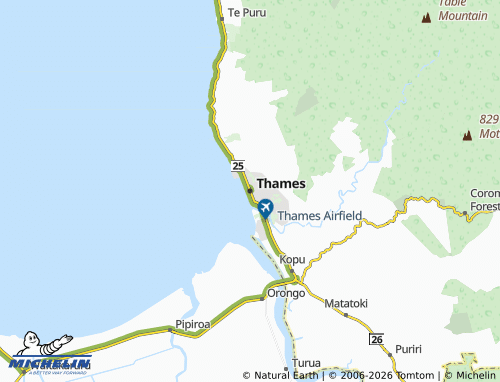 Mapa MICHELIN Thames - ViaMichelin
