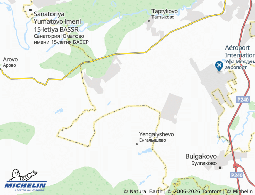 MICHELIN-Landkarte Osorgino - ViaMichelin
