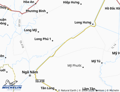 Kaart MICHELIN Trà Lồng - ViaMichelin