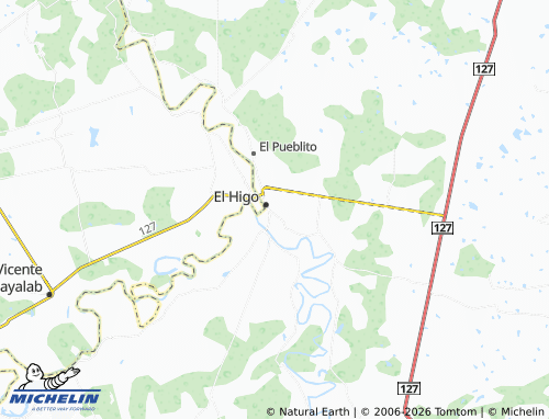 Mapa MICHELIN Las Flores - ViaMichelin