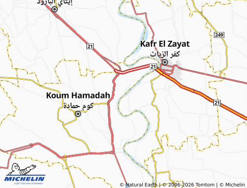Mapa MICHELIN Kafr Salamoun - ViaMichelin