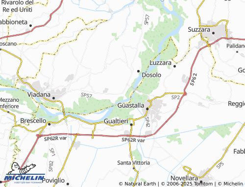 MICHELIN Correggioverde map - ViaMichelin