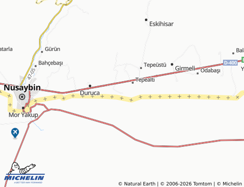 MICHELIN Nergizli map - ViaMichelin