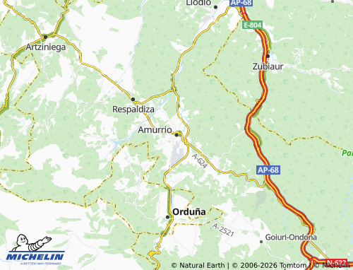 Mappa MICHELIN Amurrio - ViaMichelin