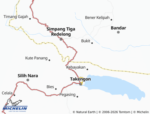 Mappa MICHELIN Simpang Teritit - ViaMichelin