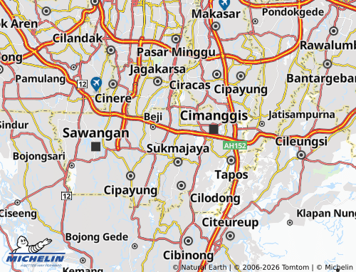 MICHELIN Mekar Jaya map - ViaMichelin