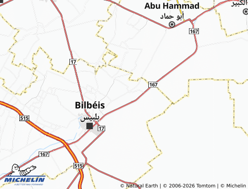 Mappa MICHELIN al-Kateebah - ViaMichelin
