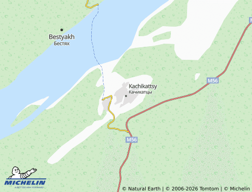 MICHELIN-Landkarte Kachikattsy - ViaMichelin