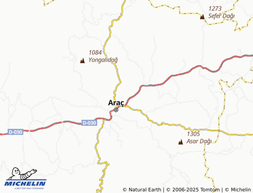 MICHELIN Yeşil map - ViaMichelin