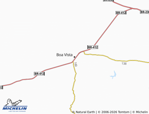 Mapa MICHELIN Boa Vista - ViaMichelin