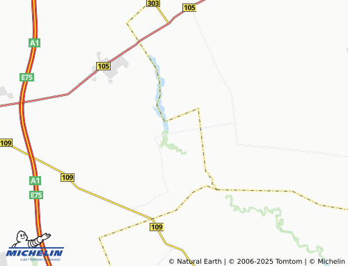 MICHELIN Svetićevo map - ViaMichelin