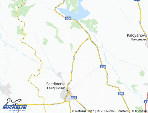 MICHELIN Pravishte map - ViaMichelin