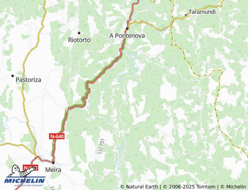 Carte MICHELIN Vilarmide (O Salvador) - ViaMichelin