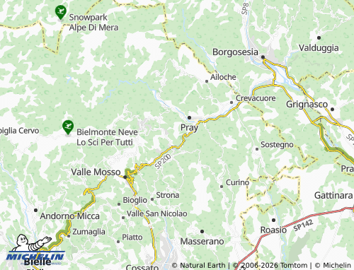 Mappa MICHELIN Solesio - ViaMichelin