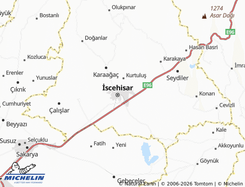 Mappa MICHELIN Kavak - ViaMichelin