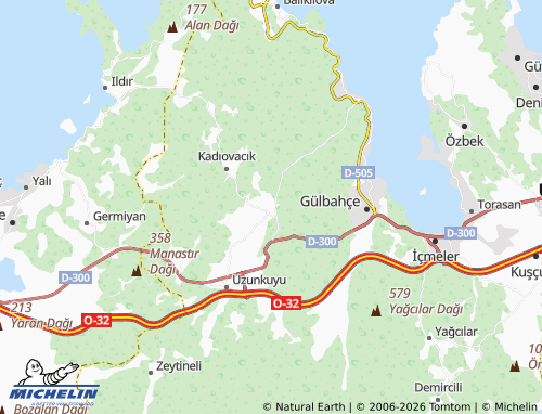 Mappa MICHELIN Barbaros - ViaMichelin