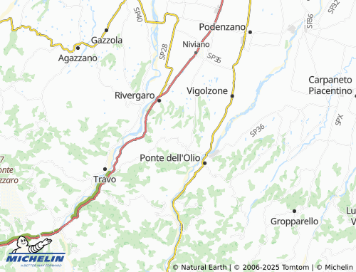 Carte MICHELIN Veano - ViaMichelin