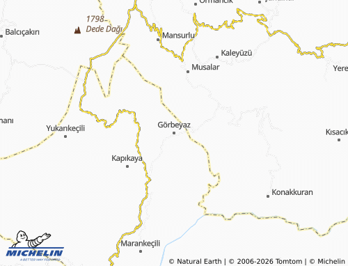 Mappa MICHELIN Görbeyaz - ViaMichelin