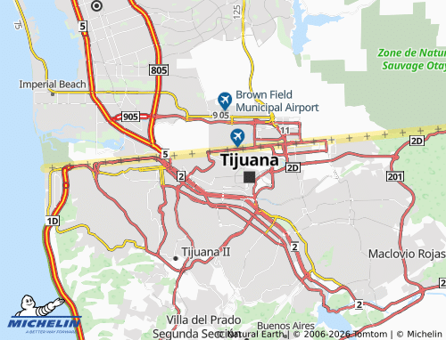 Mapa MICHELIN Lomas Taurinas - ViaMichelin