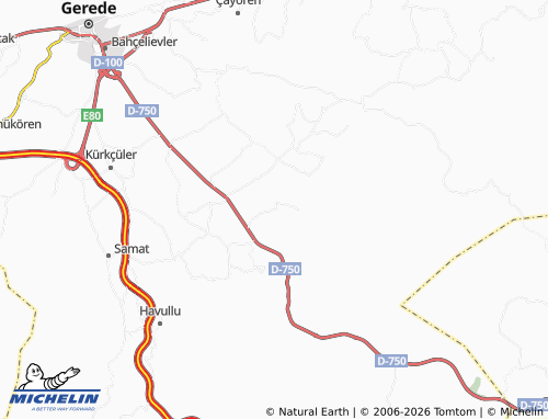 Mappa MICHELIN İnköy - ViaMichelin