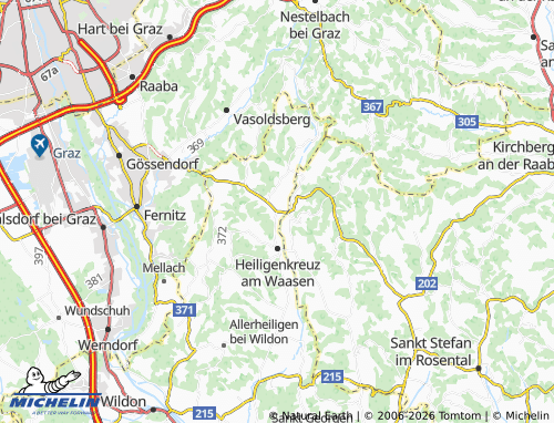 MICHELIN-Landkarte Prosdorf - ViaMichelin