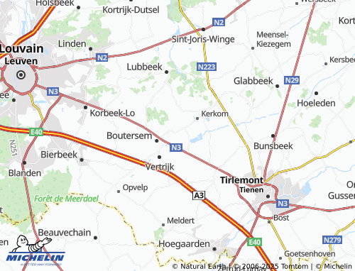 Mapa MICHELIN Butsel - ViaMichelin