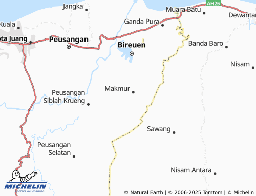 MICHELIN Panton Mesjid map - ViaMichelin