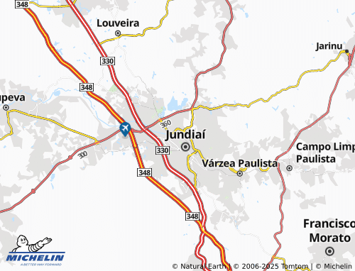 MICHELIN Vila Municipal map - ViaMichelin
