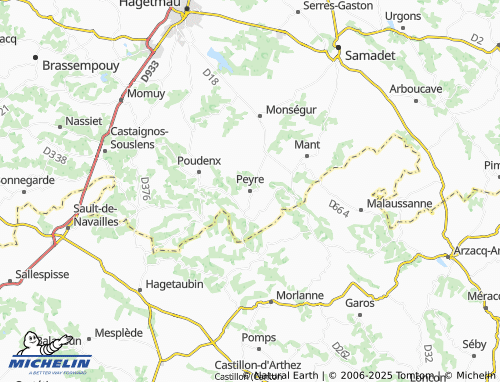 Carte MICHELIN Peyre - ViaMichelin