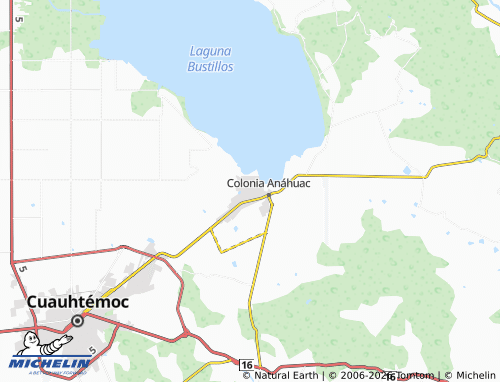 Mapa MICHELIN Anáhuac - ViaMichelin