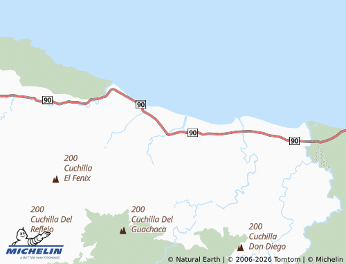 Mappa MICHELIN C de Guachaca - ViaMichelin